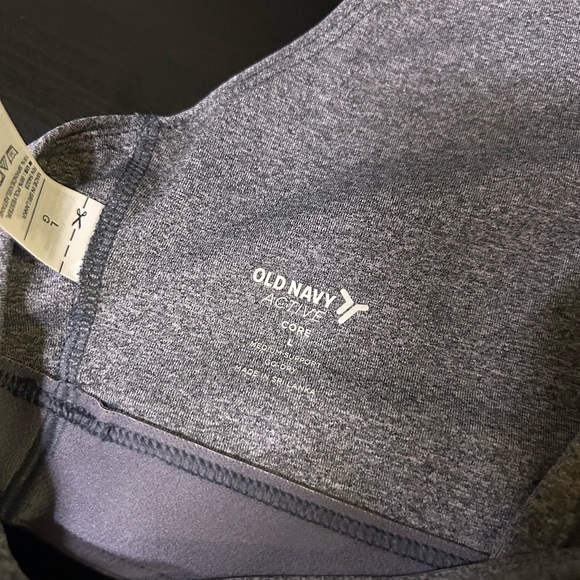 OLD NAVY POWERPRESS SPORTS BRA NEW WOMENS SIZE LARGE - Picture 3 of 3